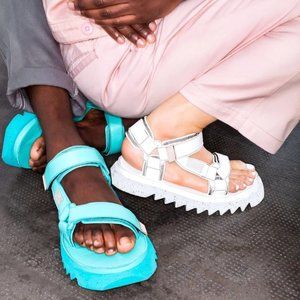 MARSELL x SUICOKE White 'Depa' Sandals size 38 NWB